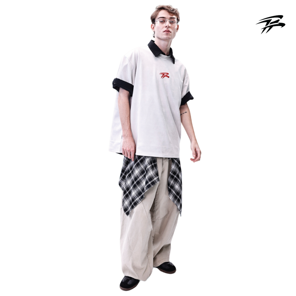 COZY TEE (LIGHT GREY)