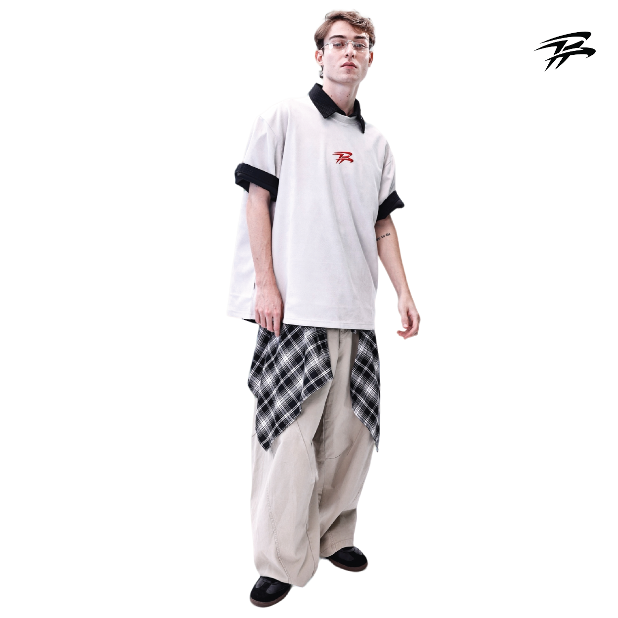 COZY TEE (LIGHT GREY)