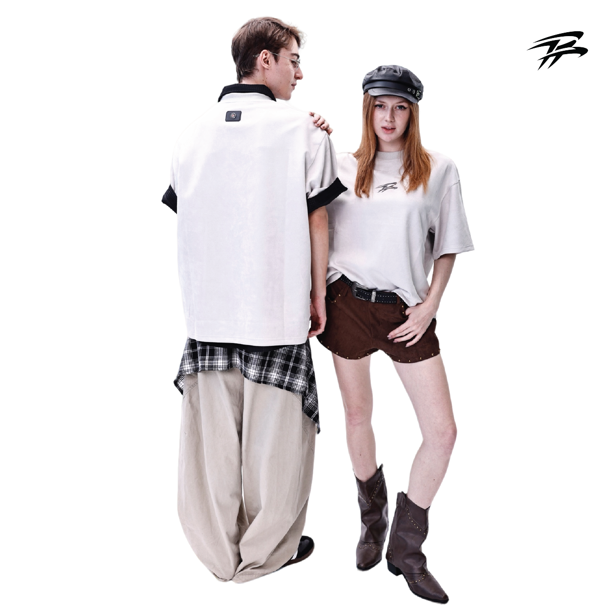 COZY TEE (LIGHT GREY)
