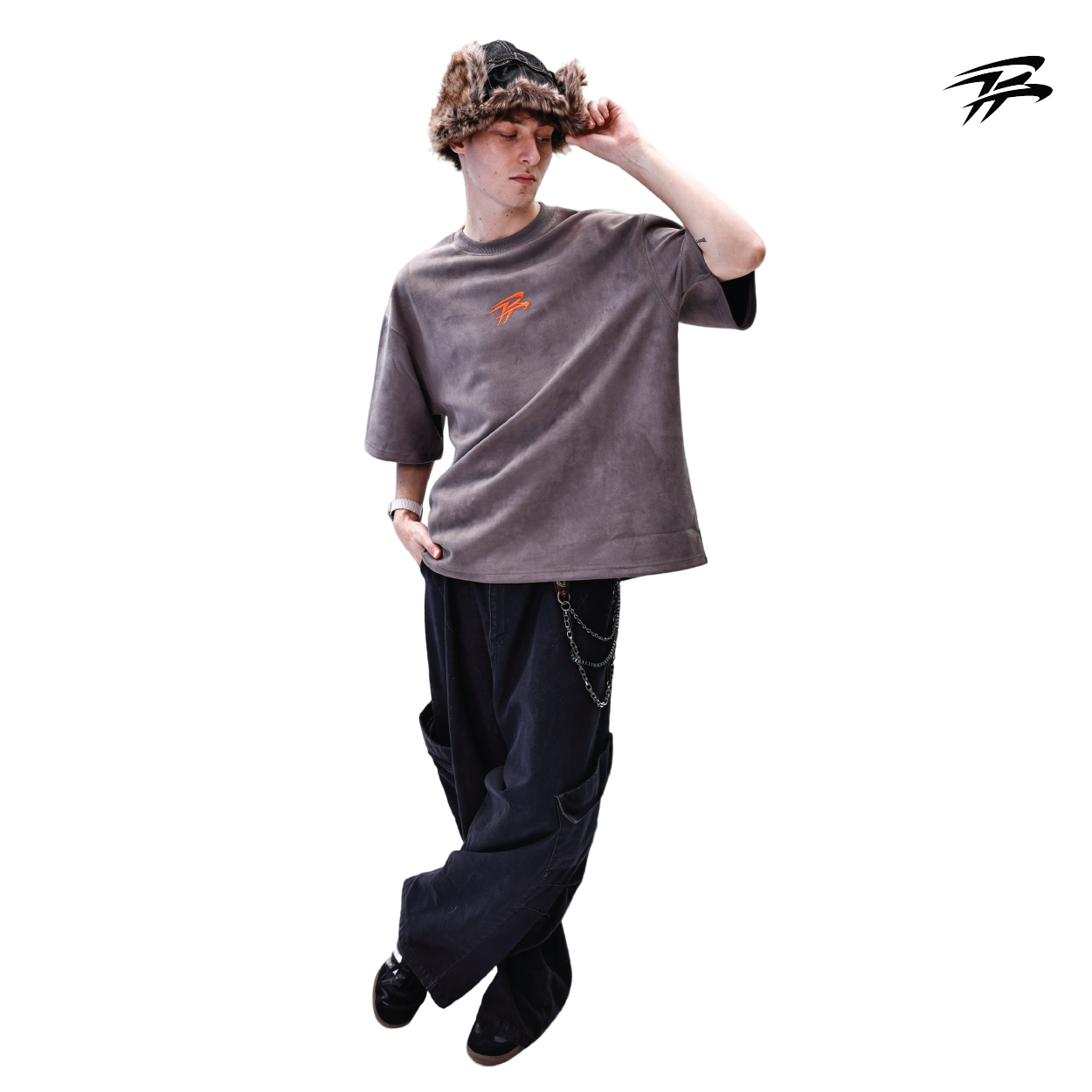 COZY TEE (WARM BROWN)