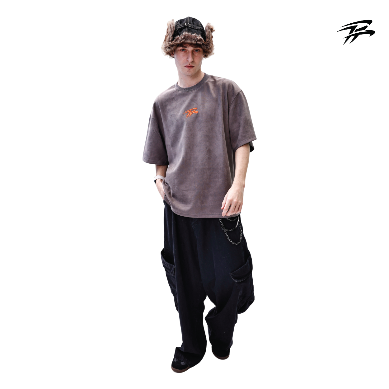 COZY TEE (WARM BROWN)