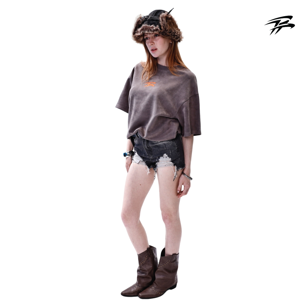 COZY TEE (WARM BROWN)