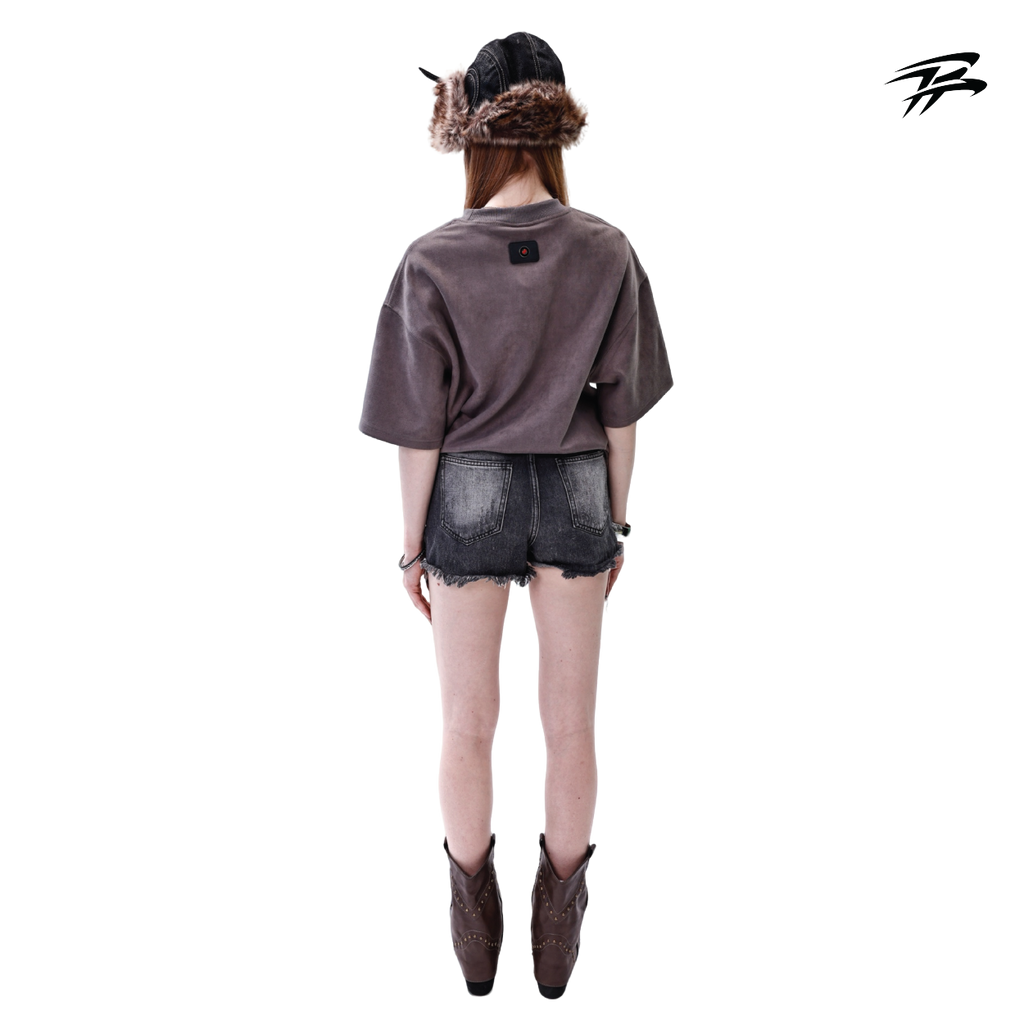 COZY TEE (WARM BROWN)