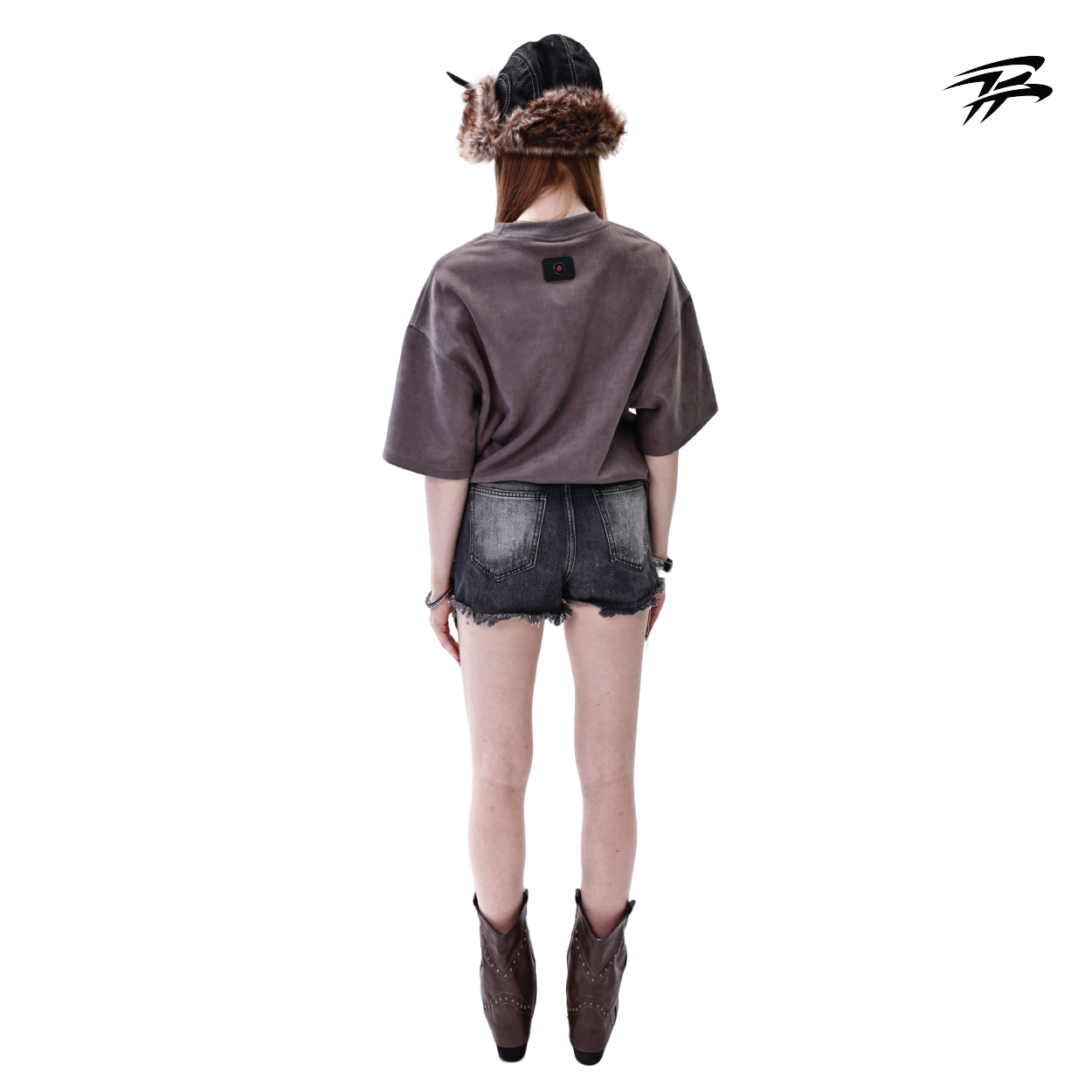 COZY TEE (WARM BROWN)