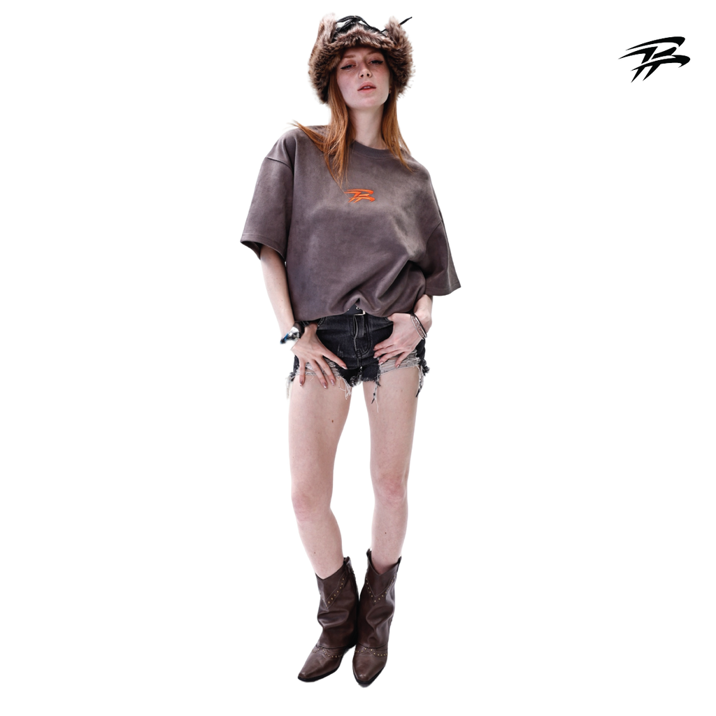 COZY TEE (WARM BROWN)