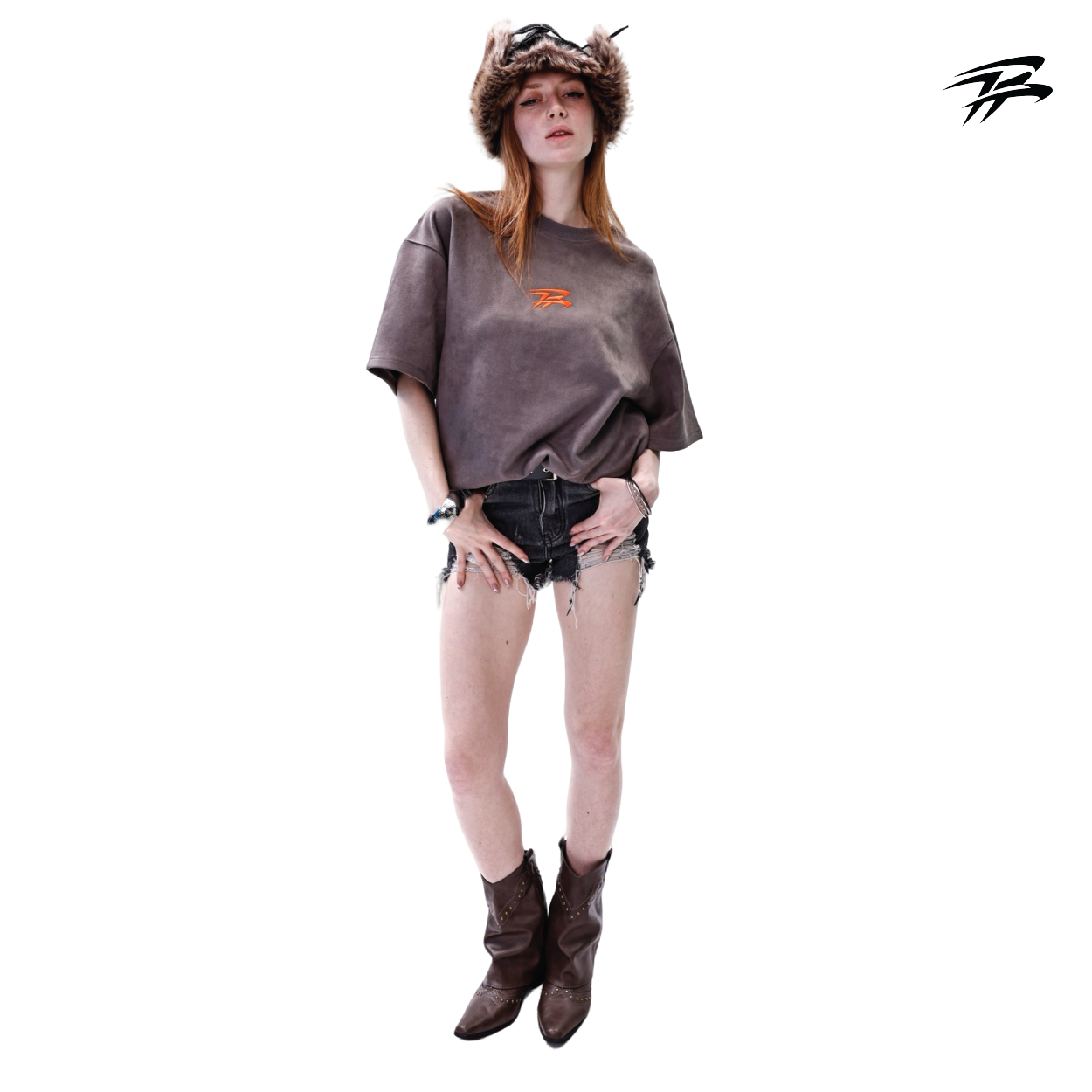 COZY TEE (WARM BROWN)