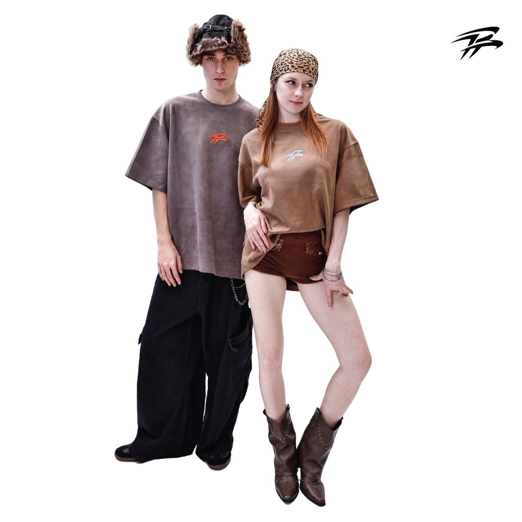 COZY TEE (WARM BROWN)