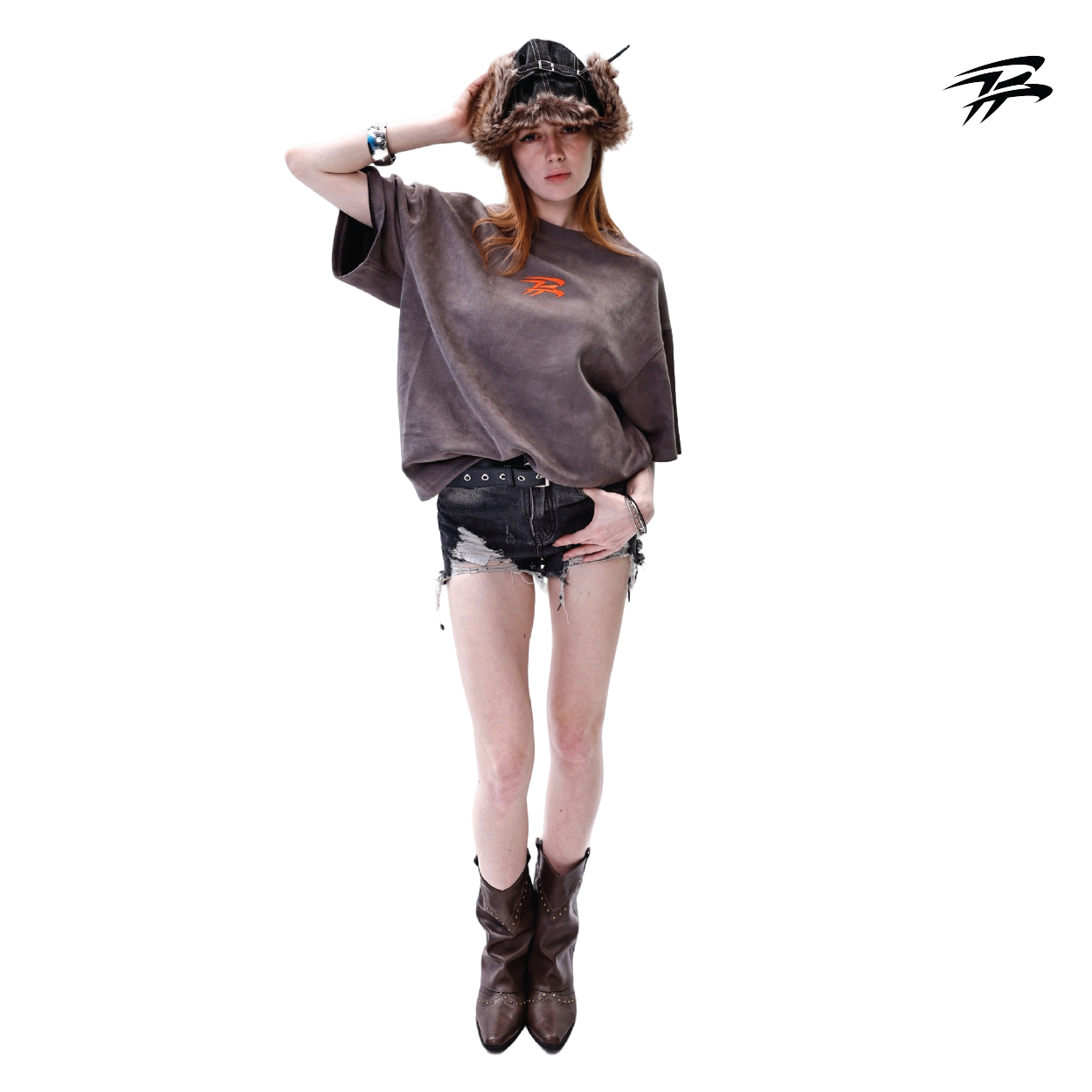 COZY TEE (WARM BROWN)