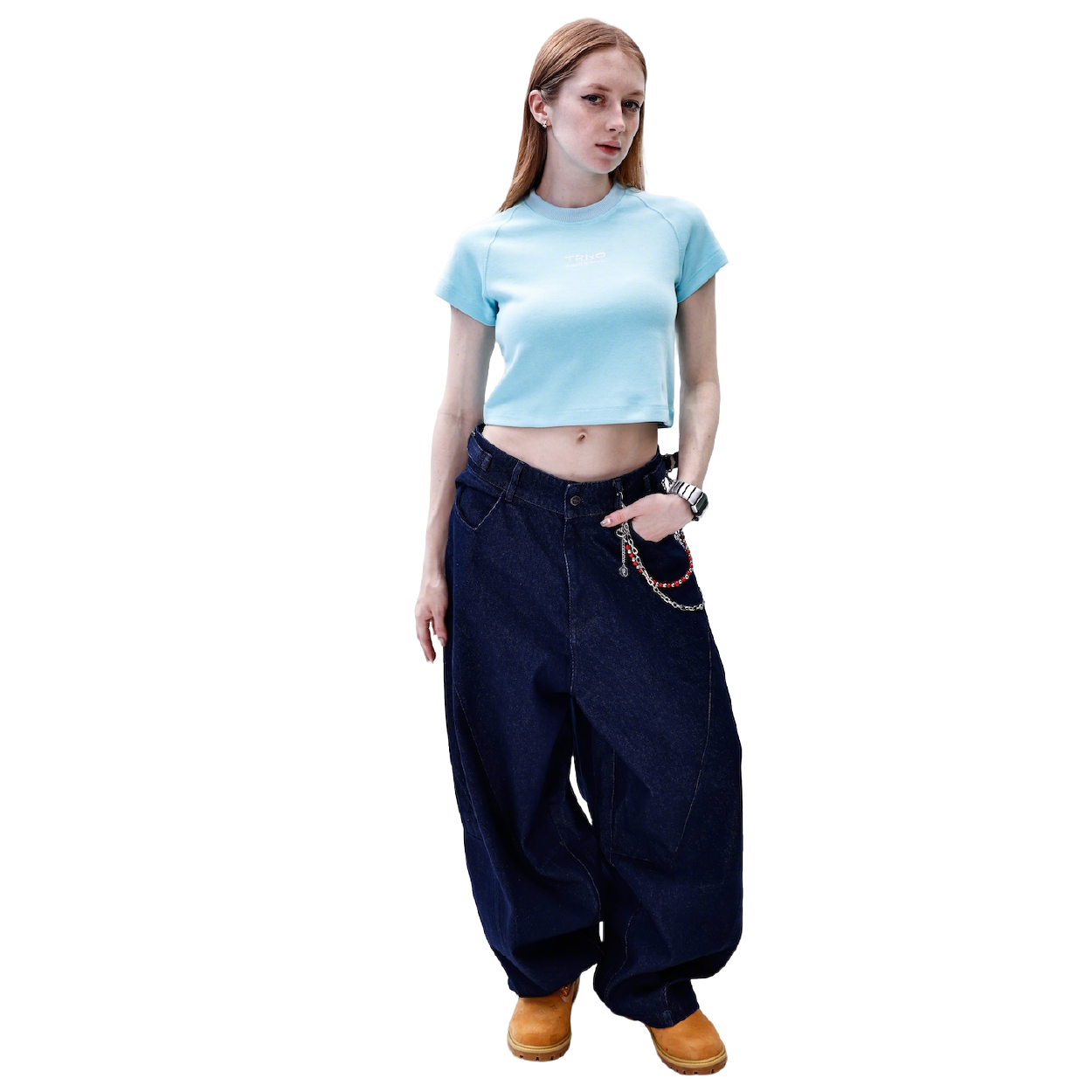 EVERYDAY CROP TOP (BABY BLUE)