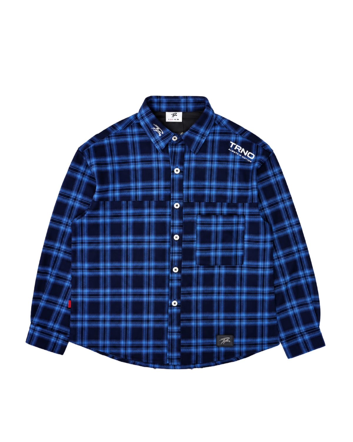 FRAME L/S SHIRT [BLUE]