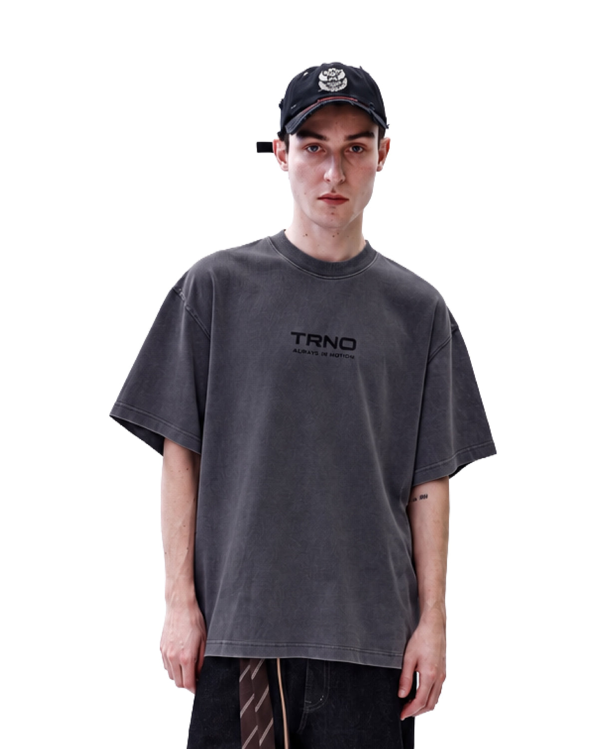 BASE TEE [GREY]