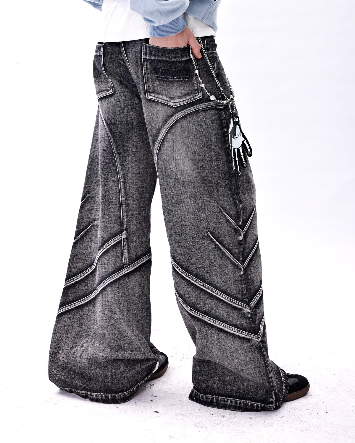 ARC DENIM PANTS [BLACK]