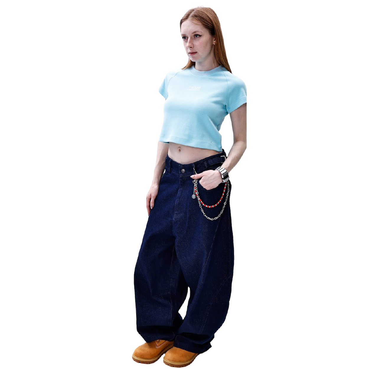 EVERYDAY CROP TOP (BABY BLUE)
