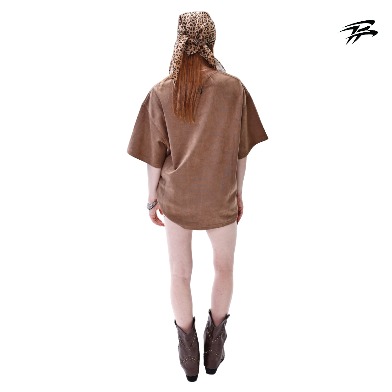 COZY TEE (CARAMEL BROWN)