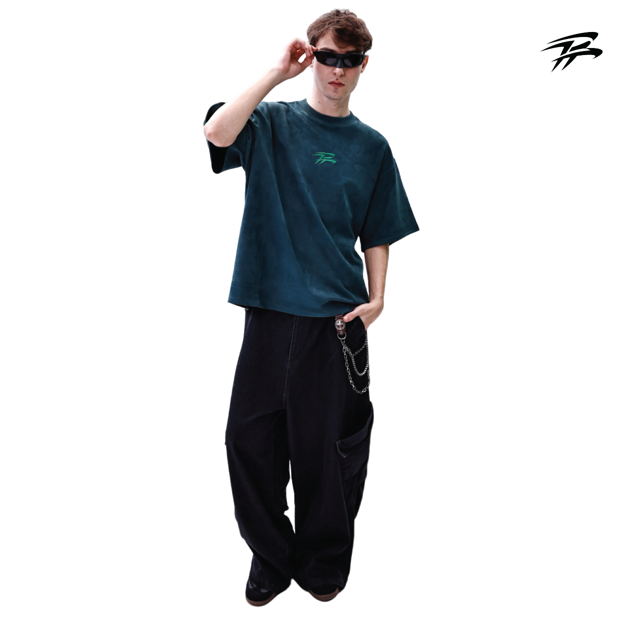 COZY PREMIUM TEE (ARMY GREEN)