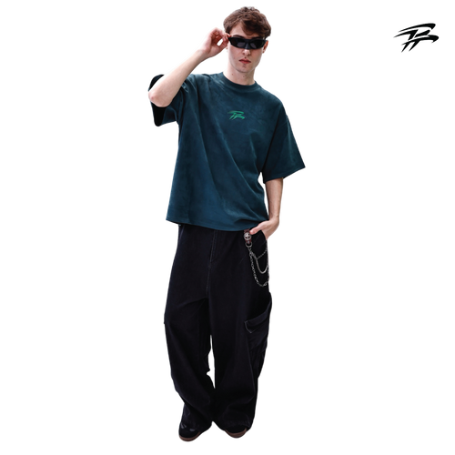 COZY PREMIUM TEE (ARMY GREEN)