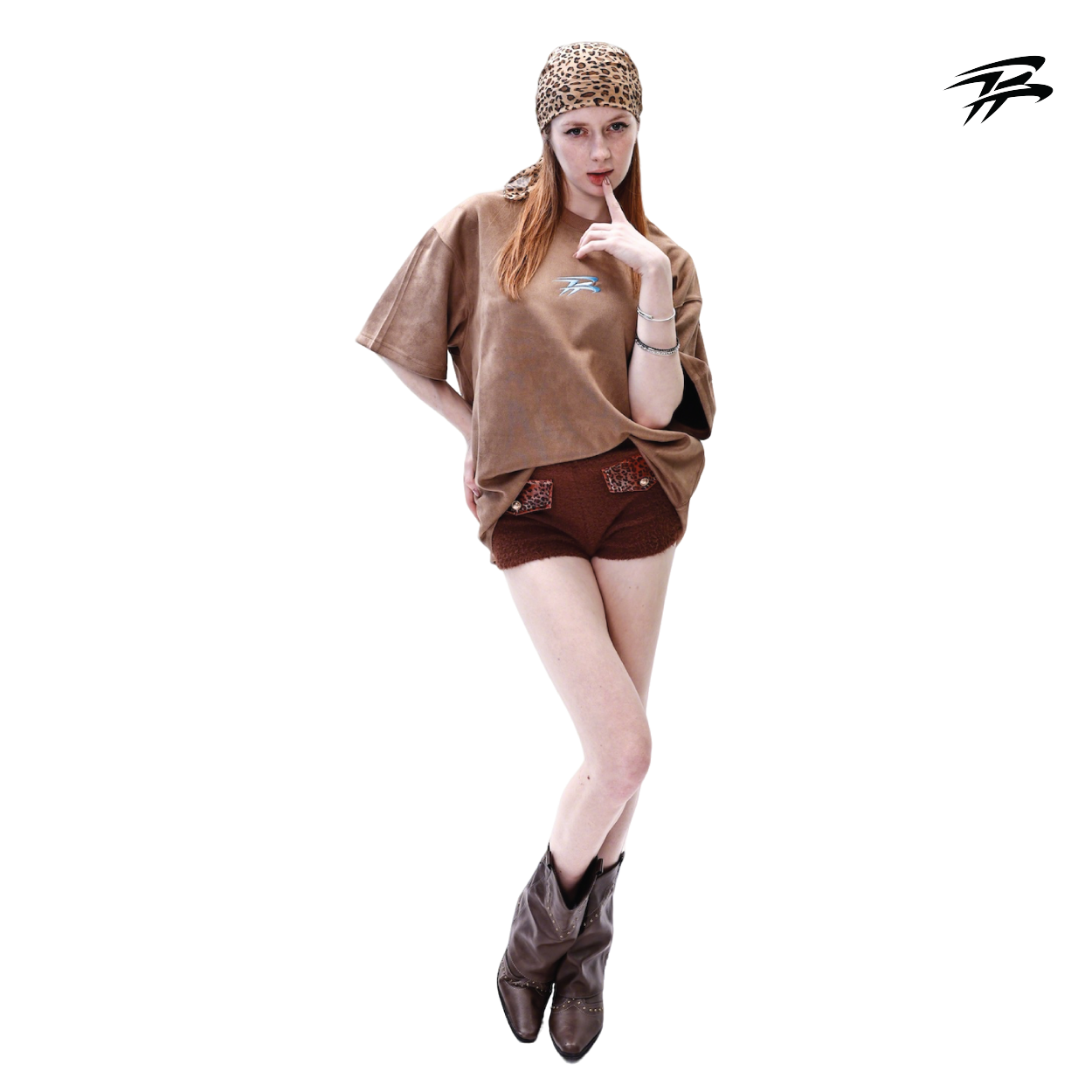 COZY TEE (CARAMEL BROWN)