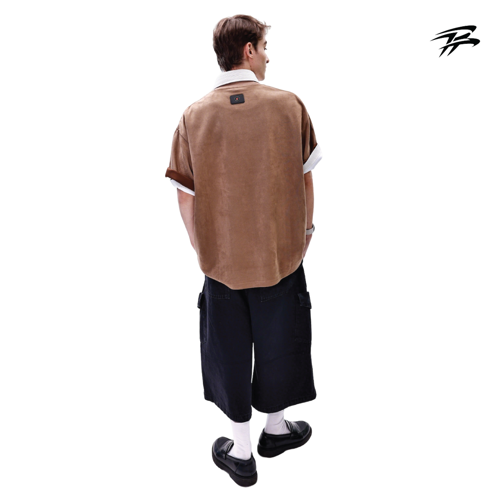 COZY TEE (CARAMEL BROWN)