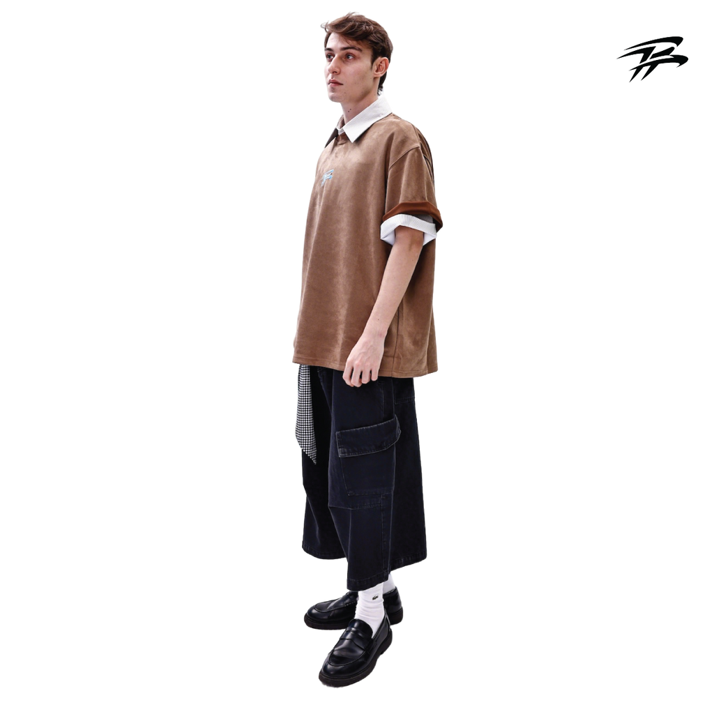 COZY TEE (CARAMEL BROWN)