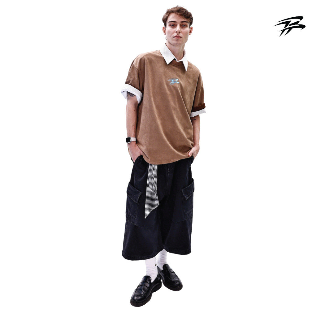 COZY TEE (CARAMEL BROWN)