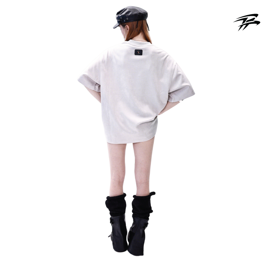 COZY TEE (LIGHT GREY)