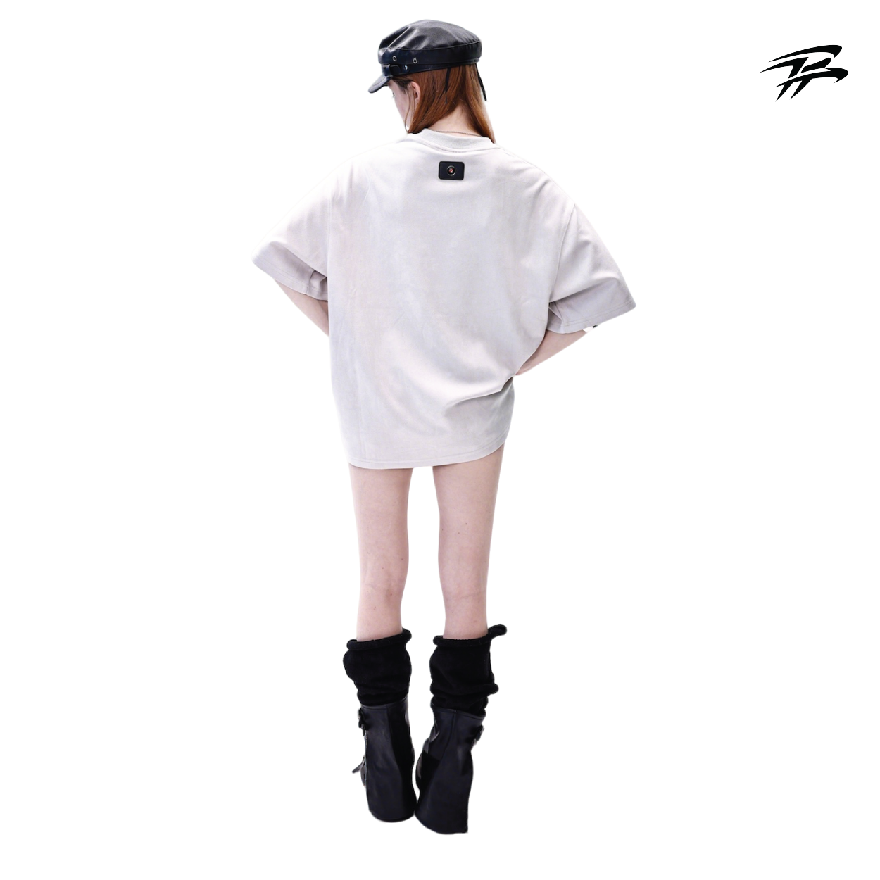 COZY TEE (LIGHT GREY)