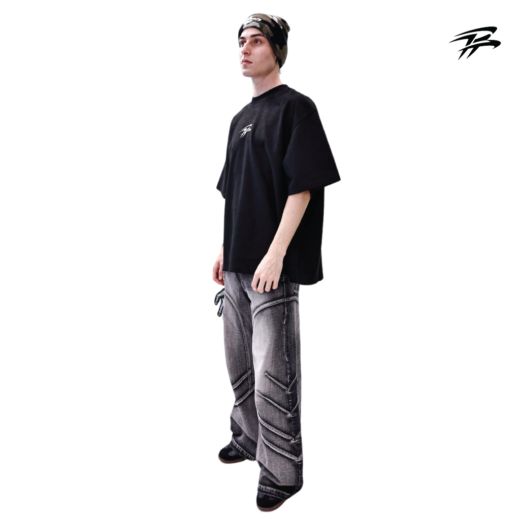 COZY PREMIUM TEE (BLACK)
