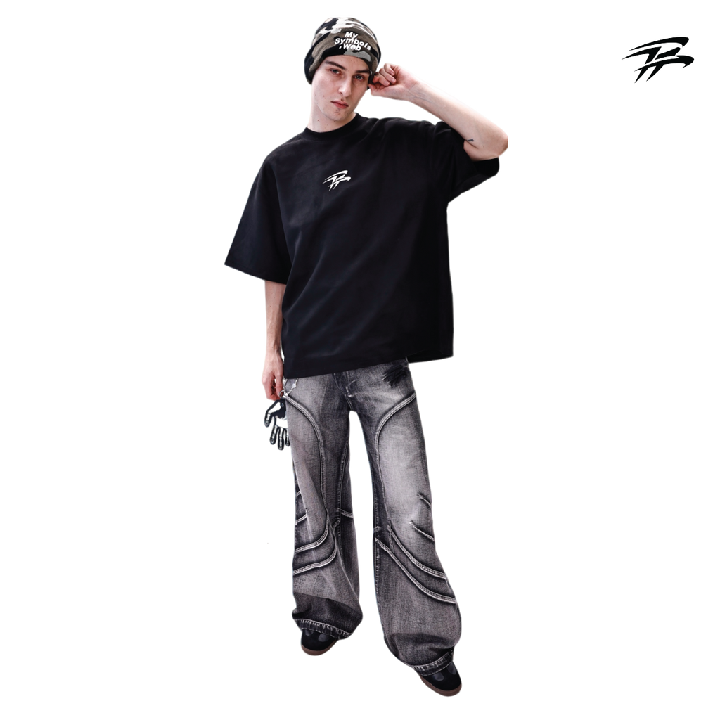 COZY PREMIUM TEE (BLACK)