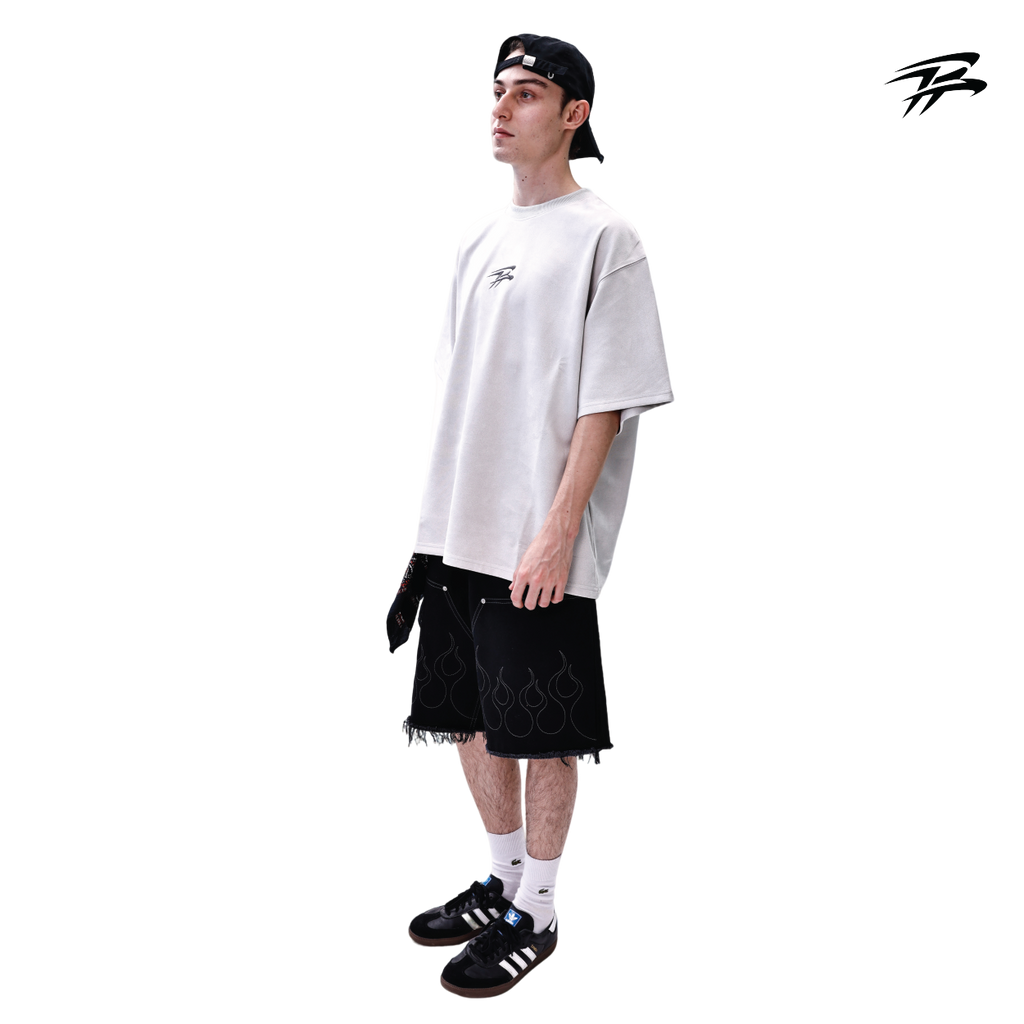 COZY PREMIUM TEE (SILVER GREY)