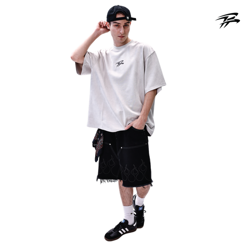 COZY PREMIUM TEE (SILVER GREY)